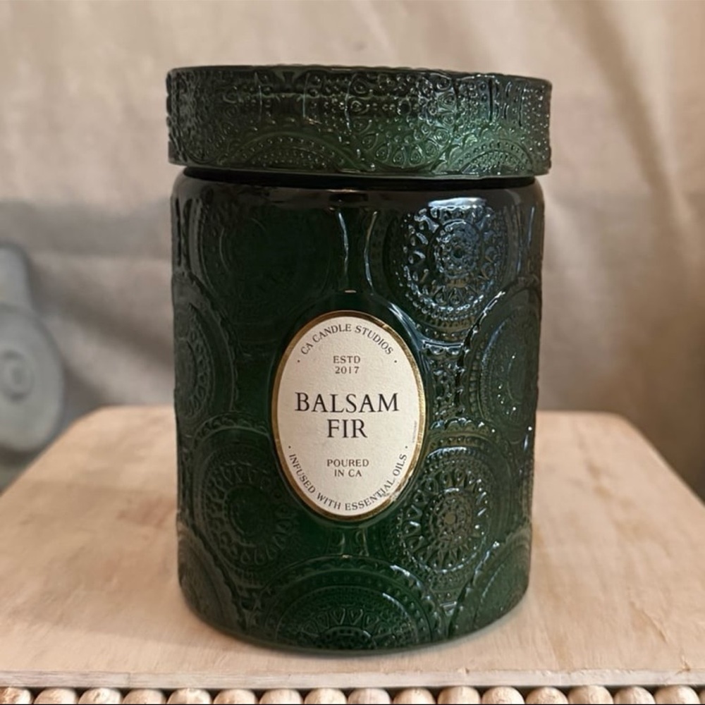 ⚡️Leoben Co "Balsam Fir" EMPTY CANDLE JAR